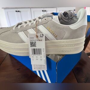 Adidas Gazelle Bold Grey White W